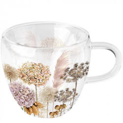 Ambiente Dried flowers duplafalú borosilicate üvegcsésze 0, 25l (14418690)