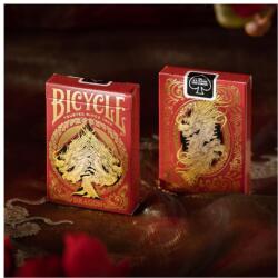 The United States Playing Card Company Bicycle Dragon 2024 kártya - piros, 1 csomag