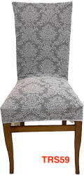 DELFIN Huse Elastice Pt Scaune, Universale, 6 Buc. /Set, Jacquard, Cod TRS59