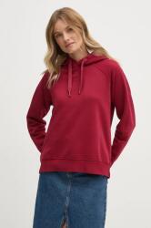 Pepe Jeans felső FELICITY HOODIE piros, női, sima, kapucnis, PL581462 - piros S