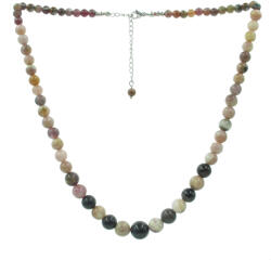 Turmalin nyaklánc, növekvő gyöngyökkel