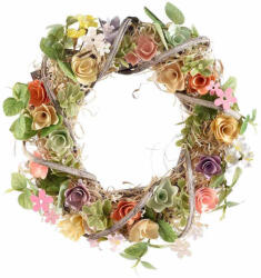 Decorer Coronita Flori artificiale lemn 31 cm (A51.54.91)