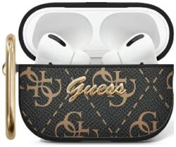 Guess GUA2PG4GPK husă pentru AirPods 1/2 negru 4G Hook (GUA2PG4GPK)