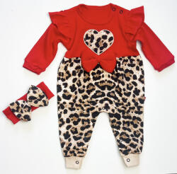 Baby 2részes babaruha szett- Párduc Méret: 6-9 hónap