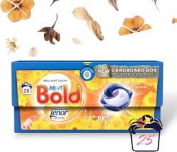 Lenor Bold all in 1 with built in Lenor Happy капсули за пране 25бр (3440)
