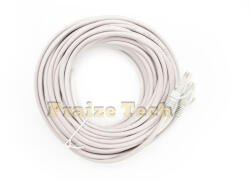 Compatibil Cablu UTP Retea, Gri, Ethernet Cat6 - Cablu Patch de Internet cu Mufa, Conector RJ45 (CUT605M)