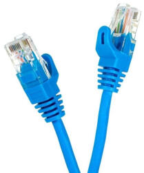 Compatibil Cablu UTP Retea, Lungime 0.5m, Albastru, Ethernet Cat 5e (CUTP05MA)