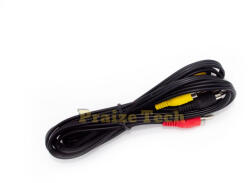 Compatibil Cablu AV 3xRCA Tata-Tata, 1.5m Lungime - Tip Male-Male pentru TV, DVD Player sau Gaming (3RCTT15)