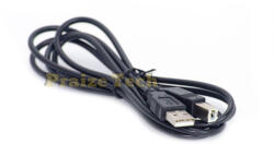 Compatibil Cablu USB A Tata - USB B Tata, Negru, Cablu Imprimanta, 1.5 M Lungime - Ideal pentru Scanner, HDD extern, Hub USB (CUTAB1N)