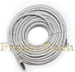 Compatibil Cablu S FTP Retea Cat6, Lungime 15m, Gri, Ethernet (CFT615M)
