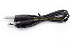 Compatibil Cablu Jack 6.3mm Mono Tata-Tata, 2m Lungime - Tip Male-Male pentru Mixer, Amplificator (CJ6TT2)
