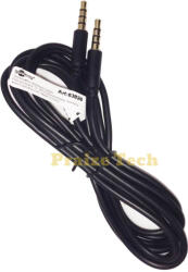 Compatibil Cablu Jack 3.5 Stereo 4 Pini Tata-Tata, 1.5m Lungime , TRRS, 4 Contacte pentru Telefon, Calculator (CJ4TT15)