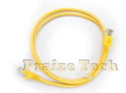 Compatibil Cablu UTP Retea, 0.5m Lungime, Galben, Ethernet Cat 5e (CUTP05G)