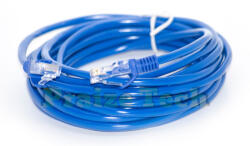 Compatibil Cablu UTP Retea, Lungime 10m, Albastru, Ethernet Cat 5e (CUTP10A)