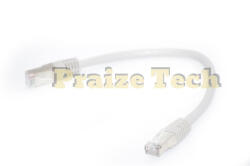 Compatibil Cablu S FTP Retea Cat6, Lungime 0.25m, Gri, Ethernet (CFT6025)