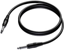 Compatibil Cablu Jack 6.3mm Mono Tata-Tata, 1m Lungime - Tip Male-Male pentru Mixer, Amplificator (CJ6TT1M)