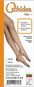 Airpure Orchidea Фигурални терлици Tina 20 Den - Черно (2798)