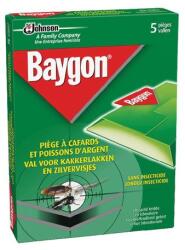  Baygon Капан за хлебарки и сребърни рибки 5бр (3420)