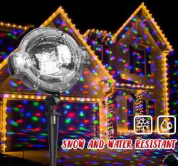 ChristmasSnowfall LED лазерен прожектор Снеговалеж - ChristmasSnowfall (SN109996109996)