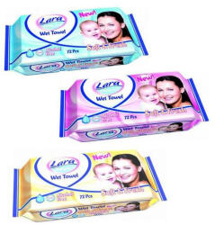 Lara Popsitörlő Soft&Fresh (72 db/cs) (plsf)