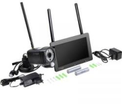 Technaxx TX-128 (4880) Rádiójel vezérlésű, Vezeték nélküli, WLAN IP-Vezeték nélküli távfelügyeleti készlet4 csatornás1 db