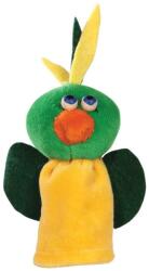 Puppet-World Ujjbáb - zöld papagáj (FK2504)
