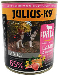 Julius-K9 | Felnőtt kutyáknak | Konzerv | Bárány pástétom - 800 g (313184)