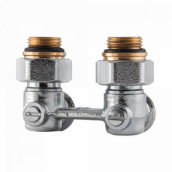 FixTrend sarok golyóscsapblokk, 1/2" x G3/4" (FixTrend radiátorhoz) (82821500001) - kazanwebshop