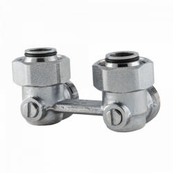 FixTrend sarok golyóscsapblokk, G3/4" x G3/4" (Kermi, Radel radiátorokhoz) (82821500005)