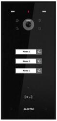 ELECTRA Videointerfon de exterior Electra VPH. 03F03. ELWTL, 3 familii, montaj ingropat, IP44, alb (VPH.03F03.ELWTL)