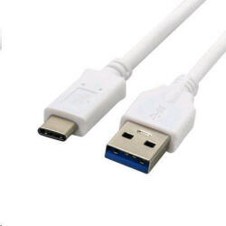 C-Tech USB 2.0 AM-USB-C (AM/CM) kábel, 1m, fehér (CB-USB2C-10W)