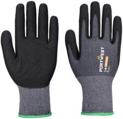 Portwest AP12 SG Grip15 Eco nitril kesztyű ( 12 pár ) Szürke / Fekete - S (PW-AP12G8RS)