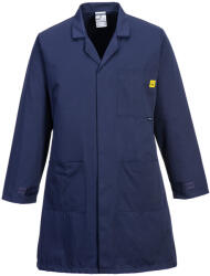Portwest AS10 Antisztatikus ESD köpeny Navy - M (PW-AS10NARM) - megatool