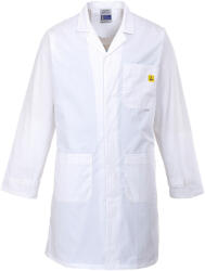 Portwest AS10 Antisztatikus ESD köpeny Fehér - XXL (PW-AS10WHRXXL) - megatool