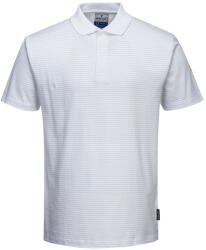 Portwest AS21 Anti-Static ESD pólóing Fehér - XXL (PW-AS21WHRXXL) - megatool