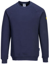 Portwest AS24 Antisztatikus ESD pulóver Navy - M (PW-AS24NARM) - megatool