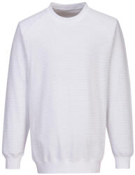 Portwest AS24 Antisztatikus ESD pulóver Fehér - XL (PW-AS24WHRXL) - megatool