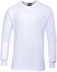 Portwest B123 Thermal hosszú ujjú póló Fehér - L (PW-B123WHRL) - megatool