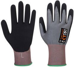 Portwest CT65 CS CUT E15 nitril vágásbiztos kesztyű Szürke/Fekete - XS (PW-CT65G8RXS) - megatool