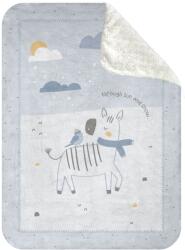 KikkaBoo Бебешко одеяло с шерпа KikkaBoo - Stripy Friends, 110 x 140 cm (31103020152) - ozone