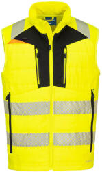 Portwest DX479 DX4 Hi-Vis Softshell Mellény Sárga/Fekete - 4XL (PW-DX479YBR4XL) - megatool