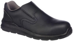 Portwest FD62 Compositelite Slip On Safety Trainer Fekete - 45 (PW-FD62BKR45)