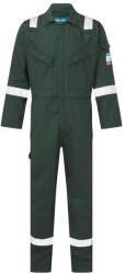 Portwest FR50 Lángálló, antisztatikus overál, 350g Zöld - L (PW-FR50GNRL) - megatool