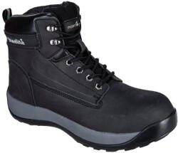 Portwest FW32 Steelite Constructo Nubuck védőbakancs S3 HRO Fekete - 42 (PW-FW32BKR42)