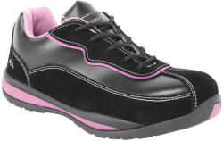 Portwest FW39 Steelite női Trainer S1P HRO Fekete / Pink - 40 (PW-FW39BPR40)