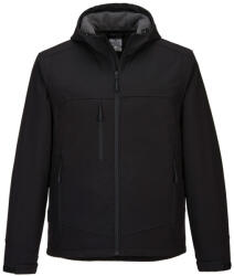 Portwest KX362 KX3 kapucnis Softshell dzseki (3L) Fekete - S (PW-KX362BKRS) - megatool