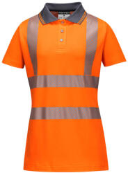 Portwest LW72 Női Pro pólóing Narancs/Szürke - M (PW-LW72OGYM) - megatool