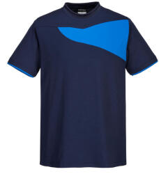 Portwest PW211 PW2 Póló S/S Navy/Royal - M (PW-PW211NRRM) - megatool