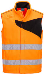 Portwest PW231 PW2 Hi-Vis polár Narancs/Fekete - XL (PW-PW231OBRXL) - megatool