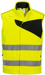 Portwest PW231 PW2 Hi-Vis polár Sárga/Fekete - 4XL (PW-PW231YBR4XL) - megatool